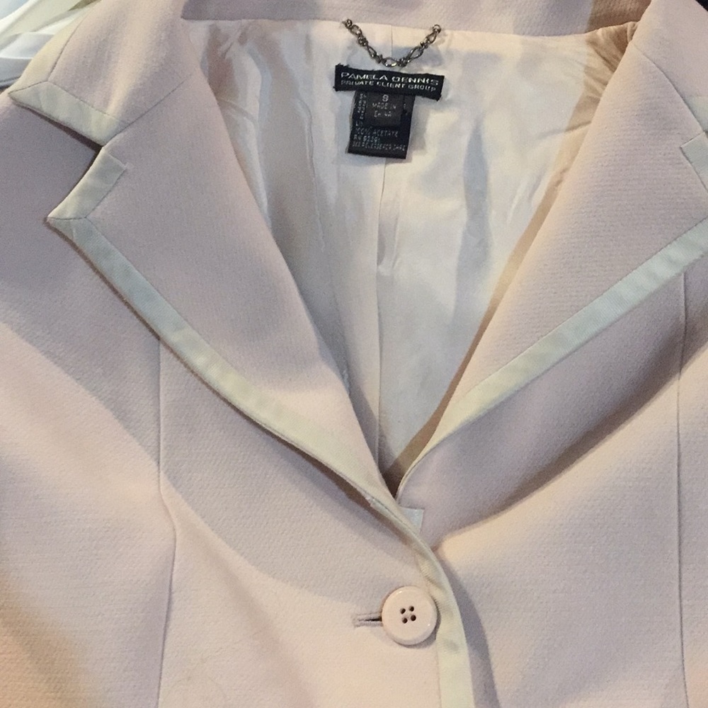 Pink designer blazer
